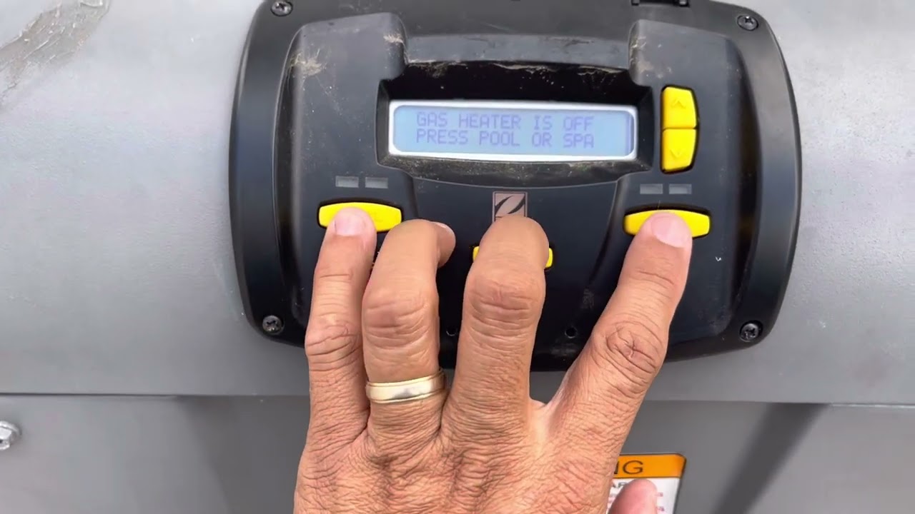 JANDY JXI TEMPERATURE SET POINT LOCKED, AND MENU ACCESS