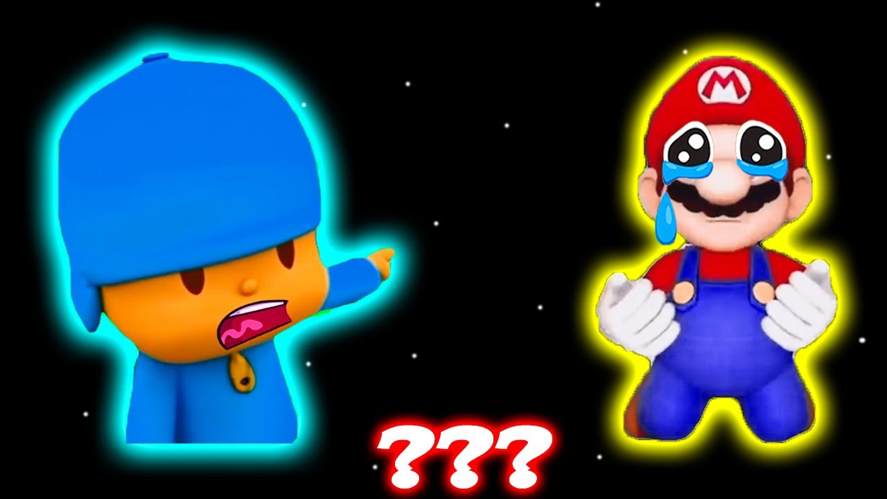 8 Pocoyo & Mario 