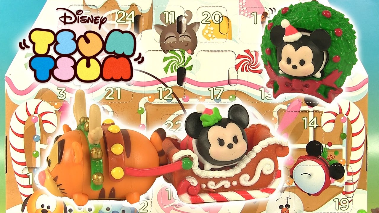 24 Tsum Tsum Surprises Calendrier de l’Avent 2016 Advent Calendar