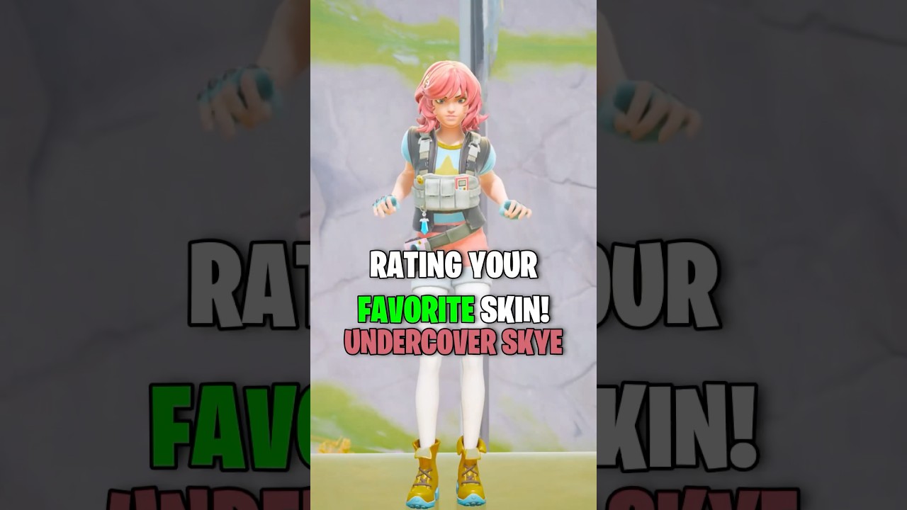 The NEW UNDERCOVER SKYE SKIN in FORTNITE&hellip;