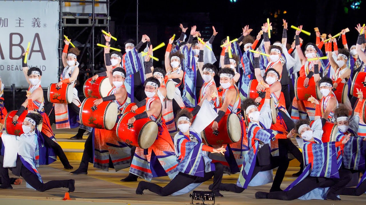 [4K] 北昴　【YOSAKOIソーラン大賞披露演舞】YOSAKOIソーラン祭り 2022 日曜日 (中央)