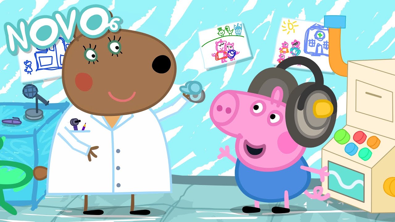 Peppa Pig Português Brasil 🎧 Aparelho Auditivo 🦻 NOVO Contos da Peppa Pig