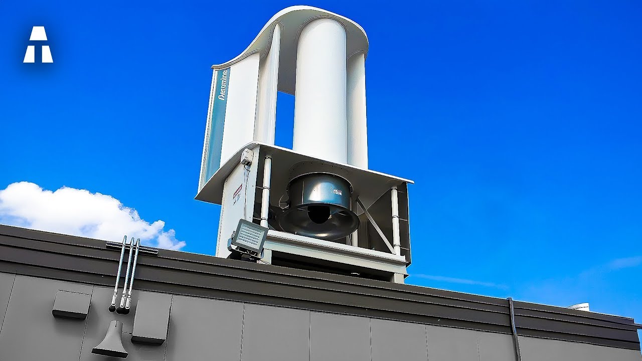 Ta bezłopatkowa turbina wiatrowa generuje o 50% więcej energii niż panele słoneczne