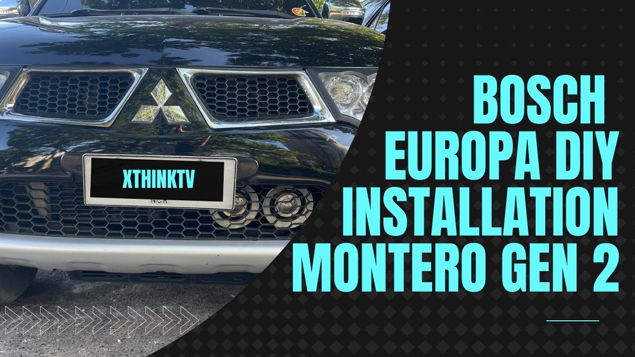 BOSCH EUROPA DIY INSTALLATION MONTERO GEN 2