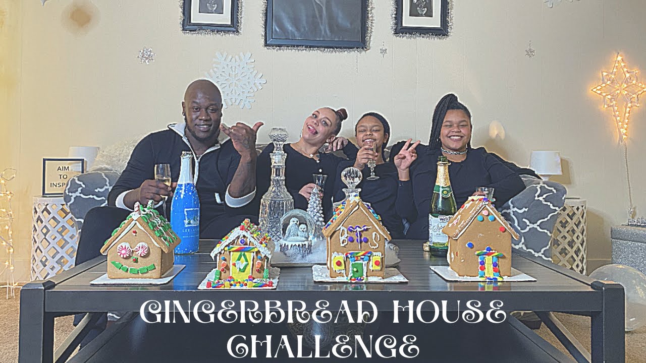 Gingerbread House Challenge! Vlogmas Week 1 + BEHIND THE SCENES OF OUR INTRO