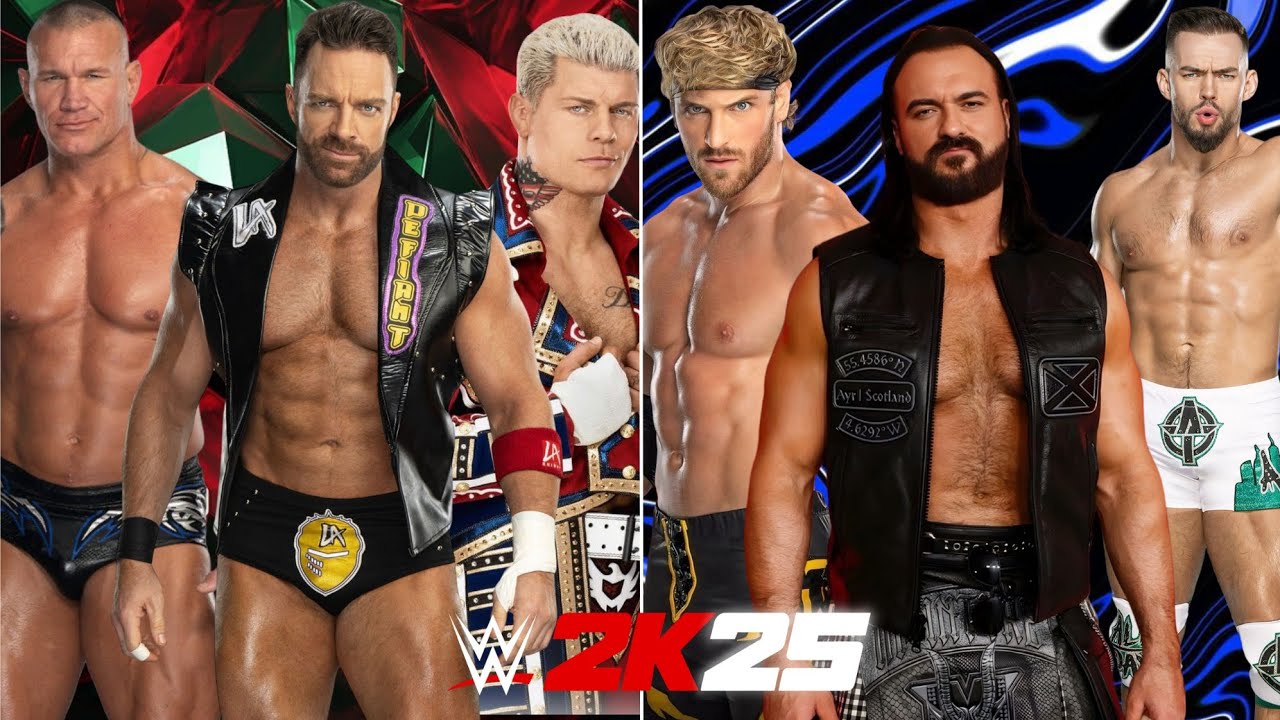 The vison & drew McIntyre vs the legacy & la knight | 6 man tag team match