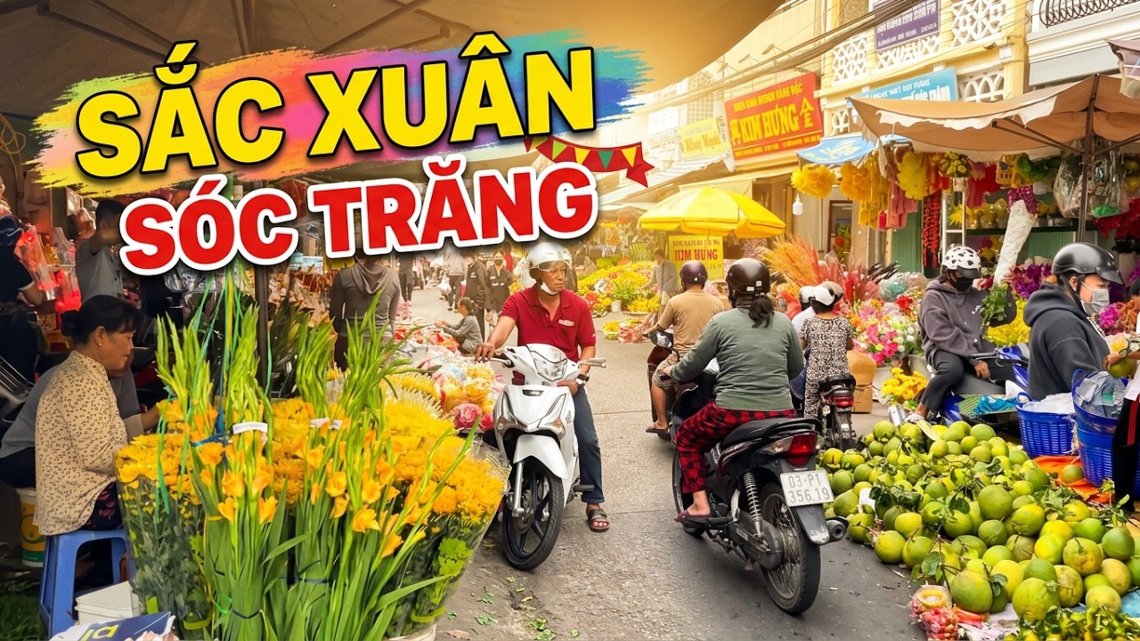 Chợ Tết Sóc Trăng 2024 - Ngày 29 Tết Quá Đông - Tết Giáp Thìn | Cảm Nhận Cuộc Sống |