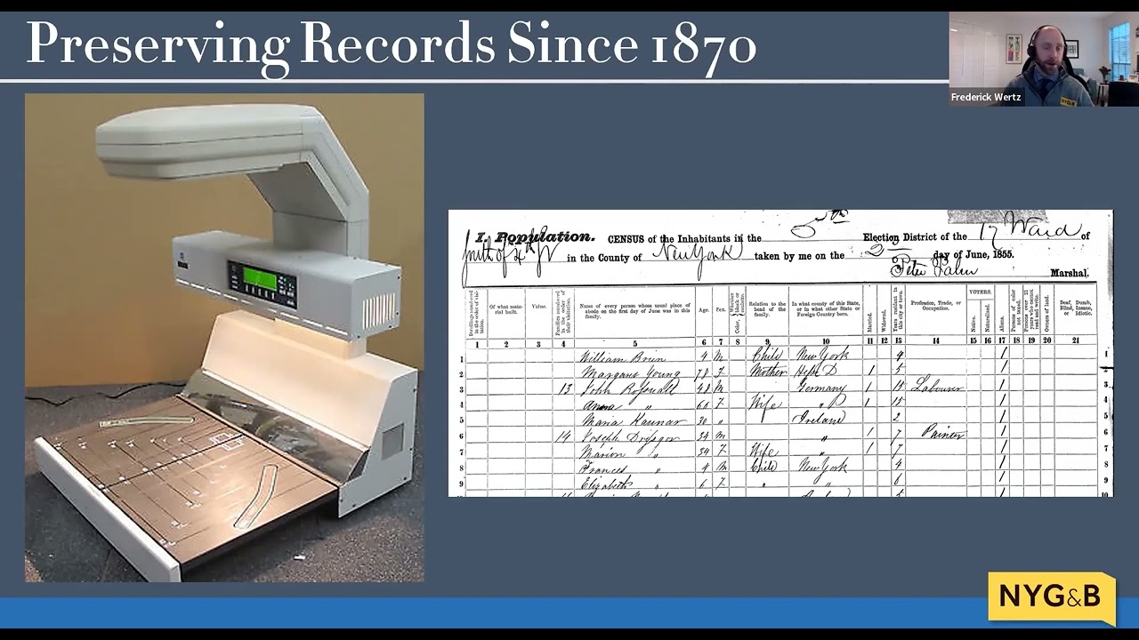 Exploring the NYG&B Online Collections