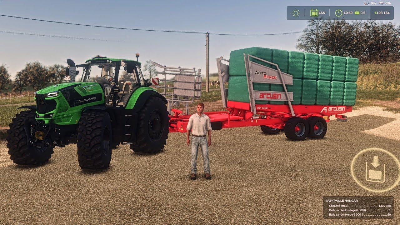 Fs25 Ep.10 Fertilisation et ramassage de balles