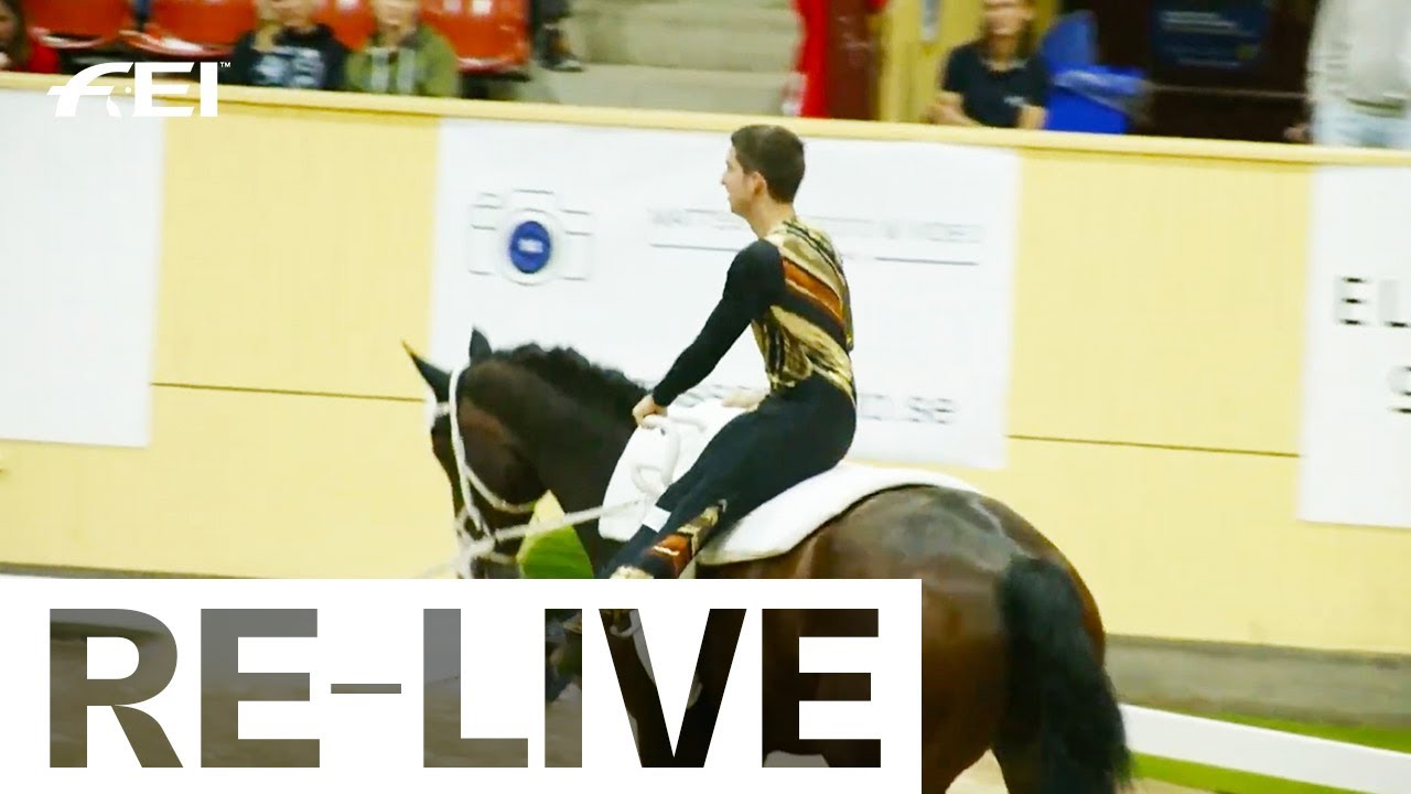 RE-LIVE | Individual Male - Senior Freestyle I FEI Vaulting European Championship