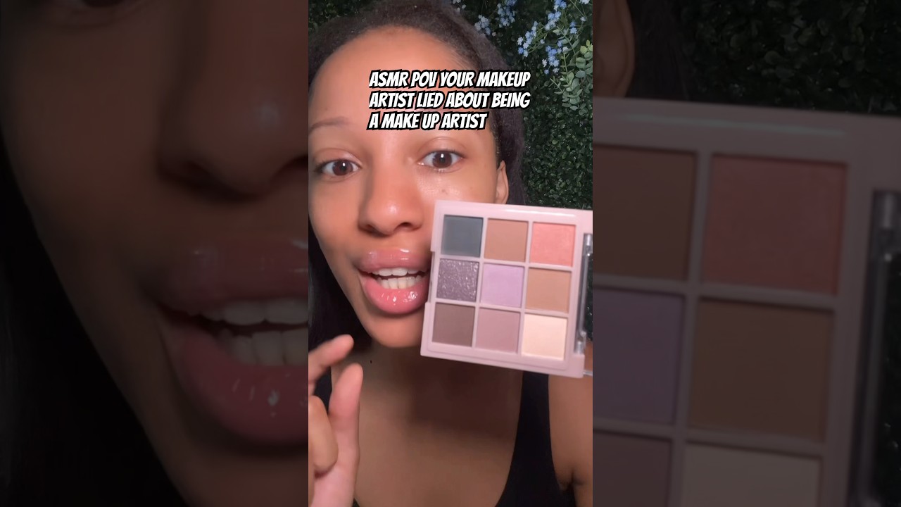 ASMR POV YOUR MAKEUP ARTIST LIED ABOUT BEING A MAKE UP ARTIST&nbsp;#asmr