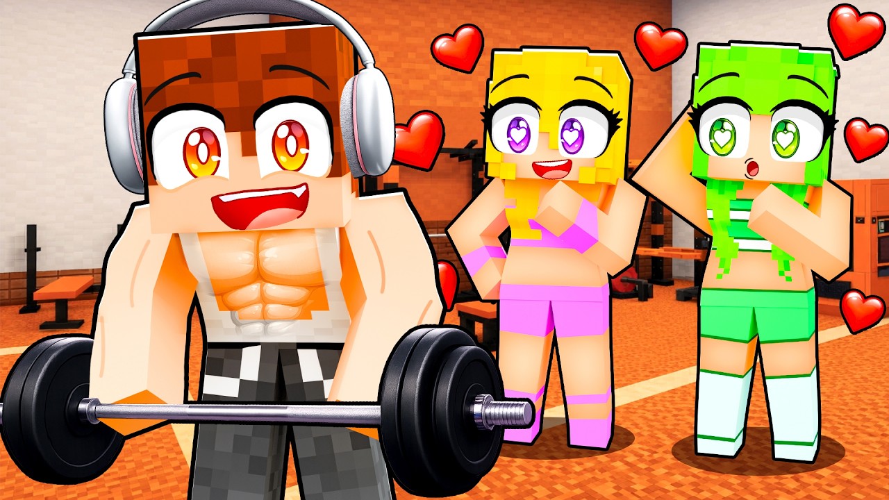 POSZEDŁEM NA SIŁOWNIĘ i STAŁO SIĘ TO... w MINECRAFT! 👀