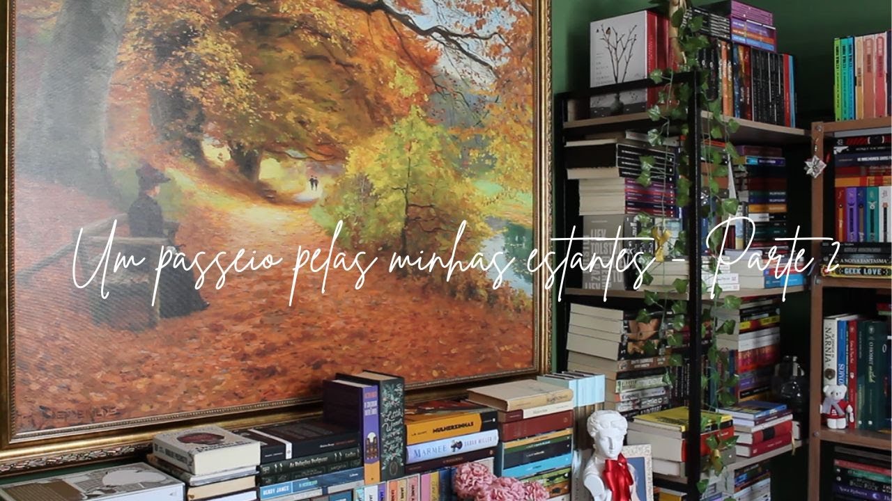 Um passeio pelas minhas estantes - Bookshelf Tour - Parte 2