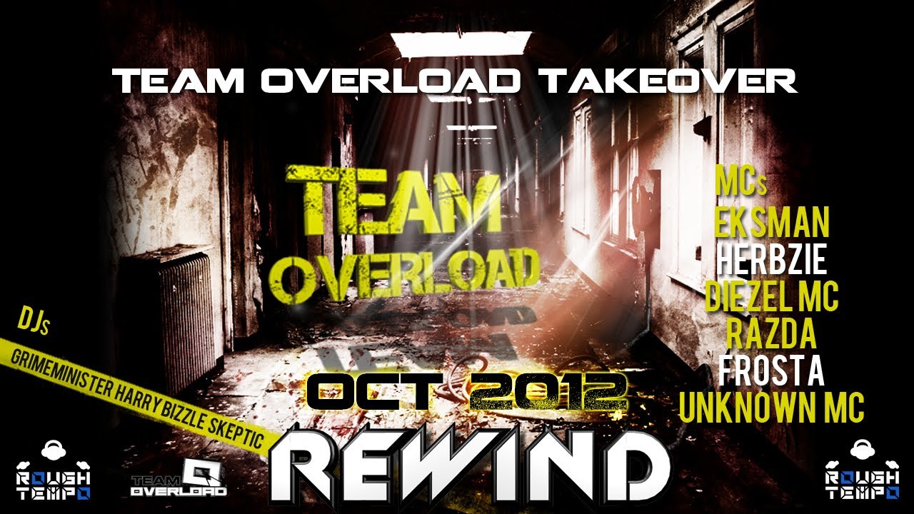 TEAM OVERLOAD TAKEOVER - Rough Tempo LIVE! - October 2012
