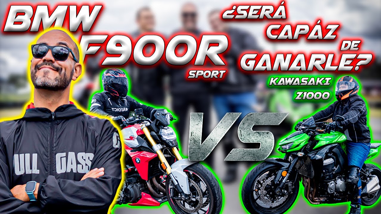 La Atendieron!! 🟢 kawa Z1000 vs bmw F900R 🔵 ver El final la revancha!!