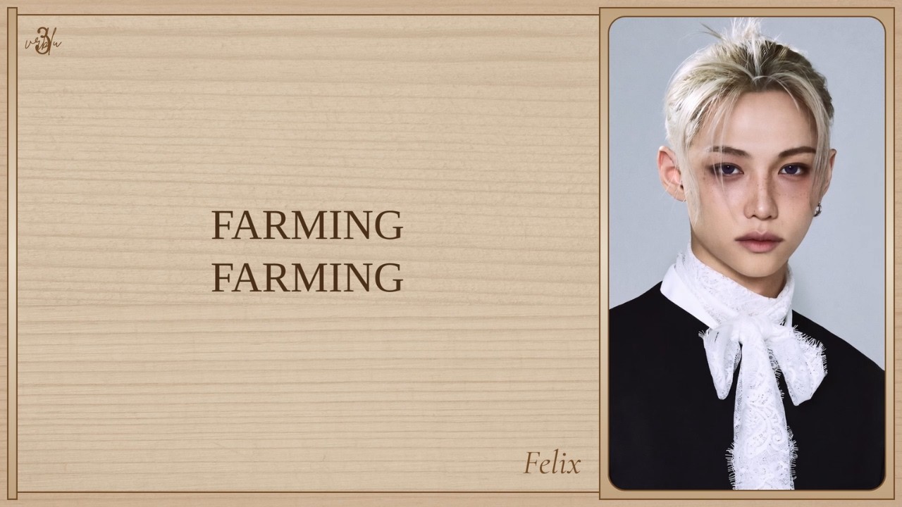 Stray Kids 'FARMING' Easy Lyrics