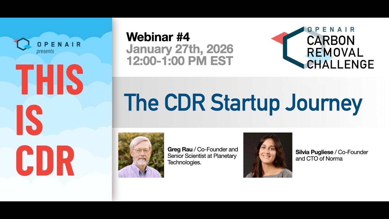 This is CDR: The CDR Startup Journey - CRC 20226 Webinar #4