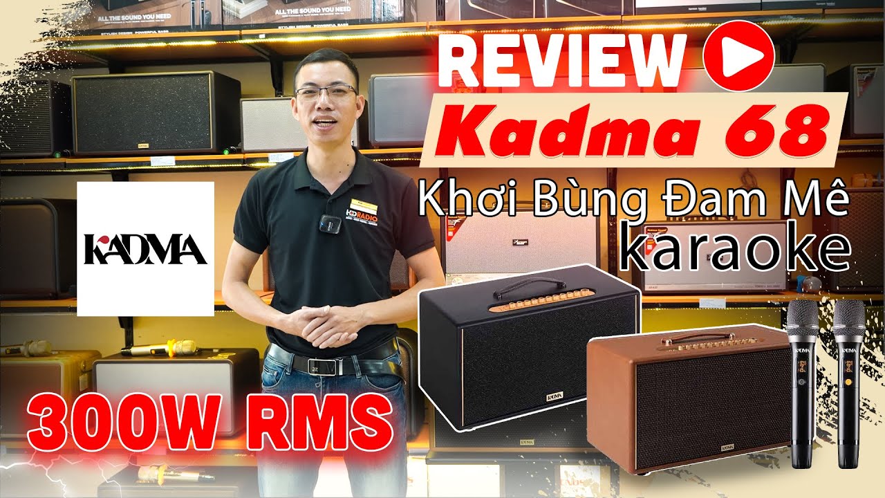 Review Chi Tiết Loa Kadma KS68: Công Suất 300W, Hát Karaoke Cực Đỉnh