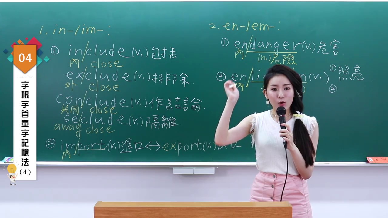 林熹英文 Lindsey｜字根字首單字記憶法 E04