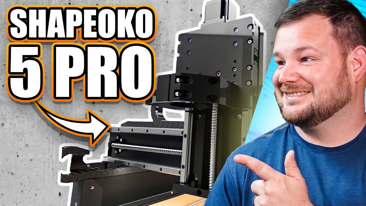 Реакция настольного ЧПУ Shapeoko 5 Pro — БЕЗ РЕМНЕЙ!?