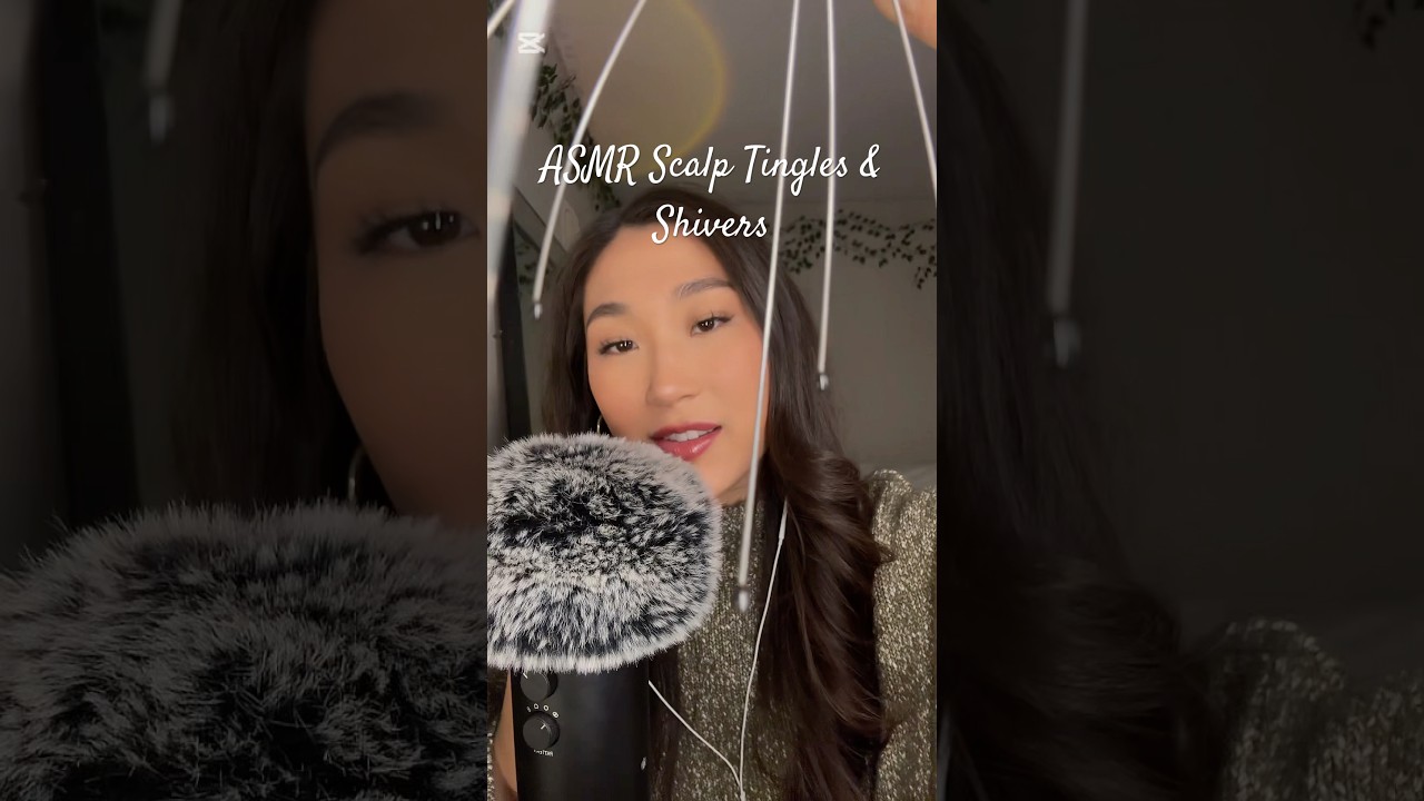 ASMR Scalp tingles all the way down your head, neck and spine ✨✨ #asmr