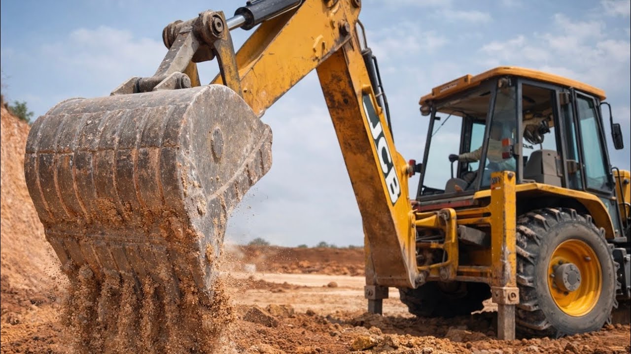 Incredible JCB Backhoe Digging Fast👌 |  Amazing Operator Expert Skills😱|