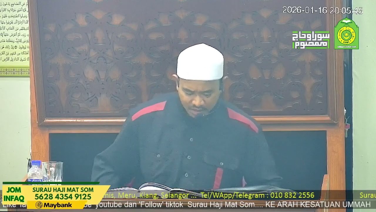 Kuliah Maghrib oleh Ustaz Arif Adli bin Ibrahim