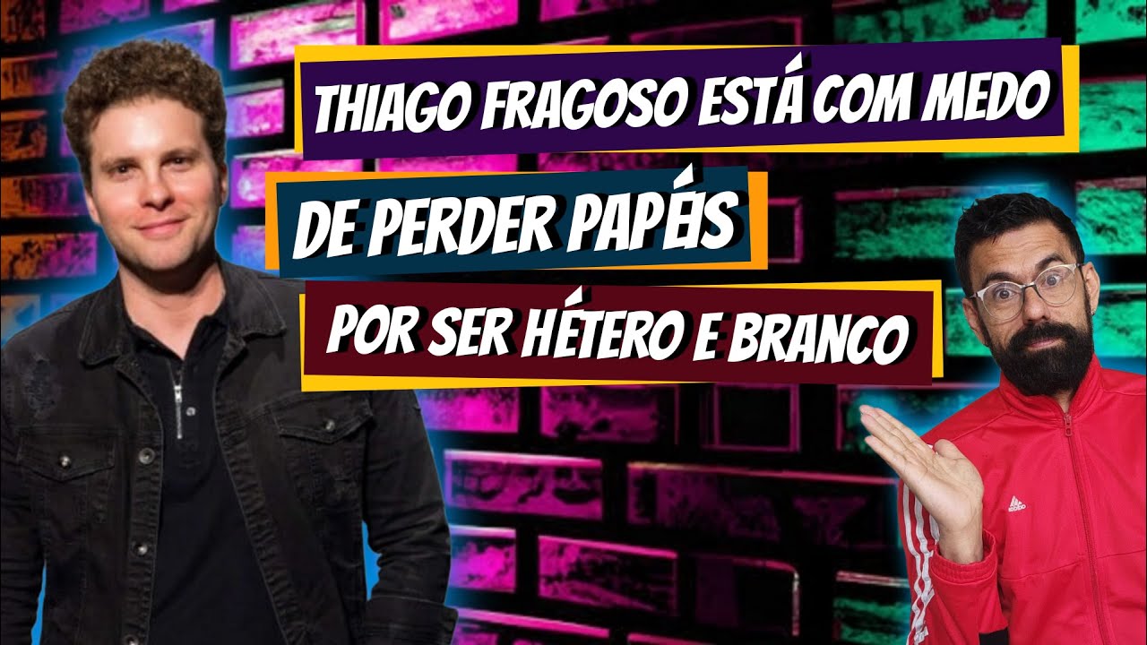 THIAGO FRAGOSO RECLAMA DE NEGROS E GAYS EM NOVELAS: S&Oacute; TENHO UM PAPEL PRA MIM
