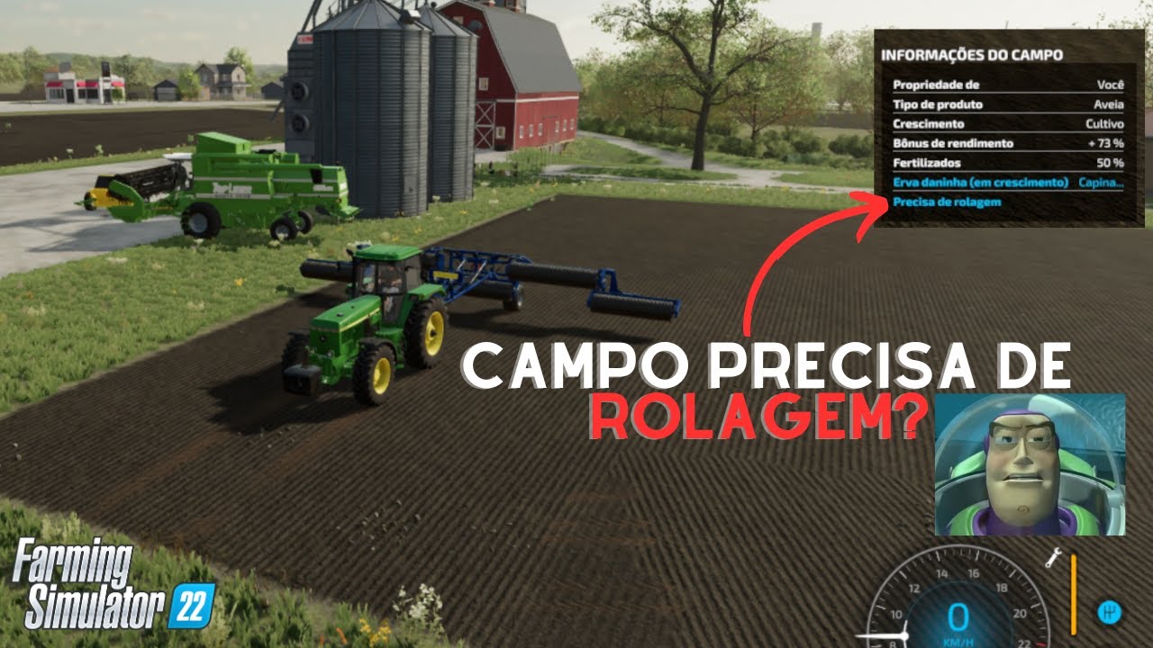 Rolagem no farming simulator 22 - COMO RESOLVER?