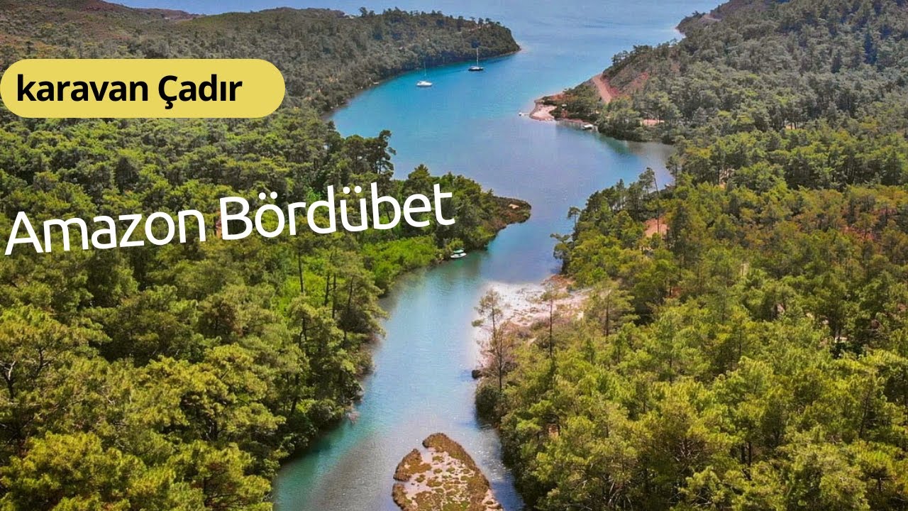 Datça Bördübet Koyu ( İzgim Plajı ) Ücretsiz Karavan Çadır Kamp Alanı