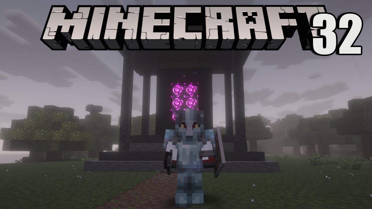 Ein Dach für den Portel Schrein Größeres Hühner gehege. [Minecraft (Modded)/Let's Play 32]