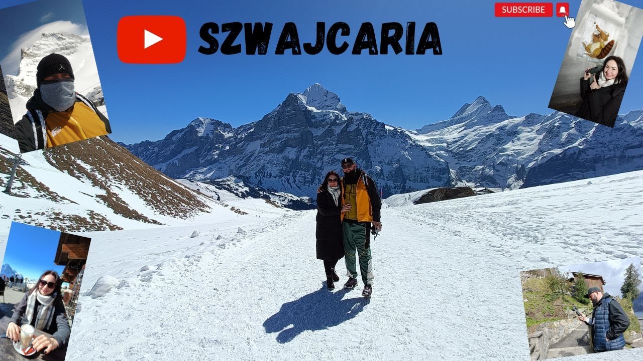 Szwajcaria: Grindelwald,  Jungfraujoch 3571m n.p.m. oraz First i wyprawa nad jezioro w górach 