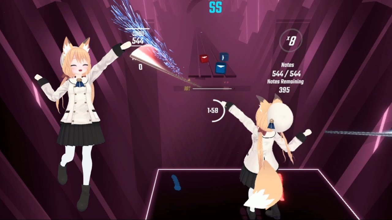 [Beat Saber] chocolate box (watakana cover) - 939/939 - Rank SS (96.67%)
