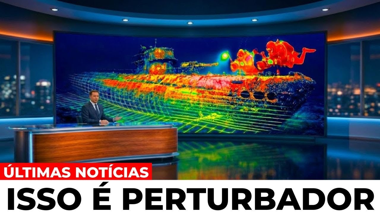 Sonar encontrou um submarino da Segunda Guerra que nenhum país reivindica