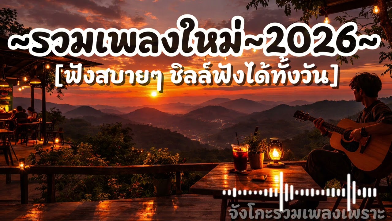 รวมเพลงเพราะๆ ฟังสบายๆ ฟังทำงาน ร้านกาแฟ#เพลงใหม่ล่าสุด #เพลงฮิต #2026 