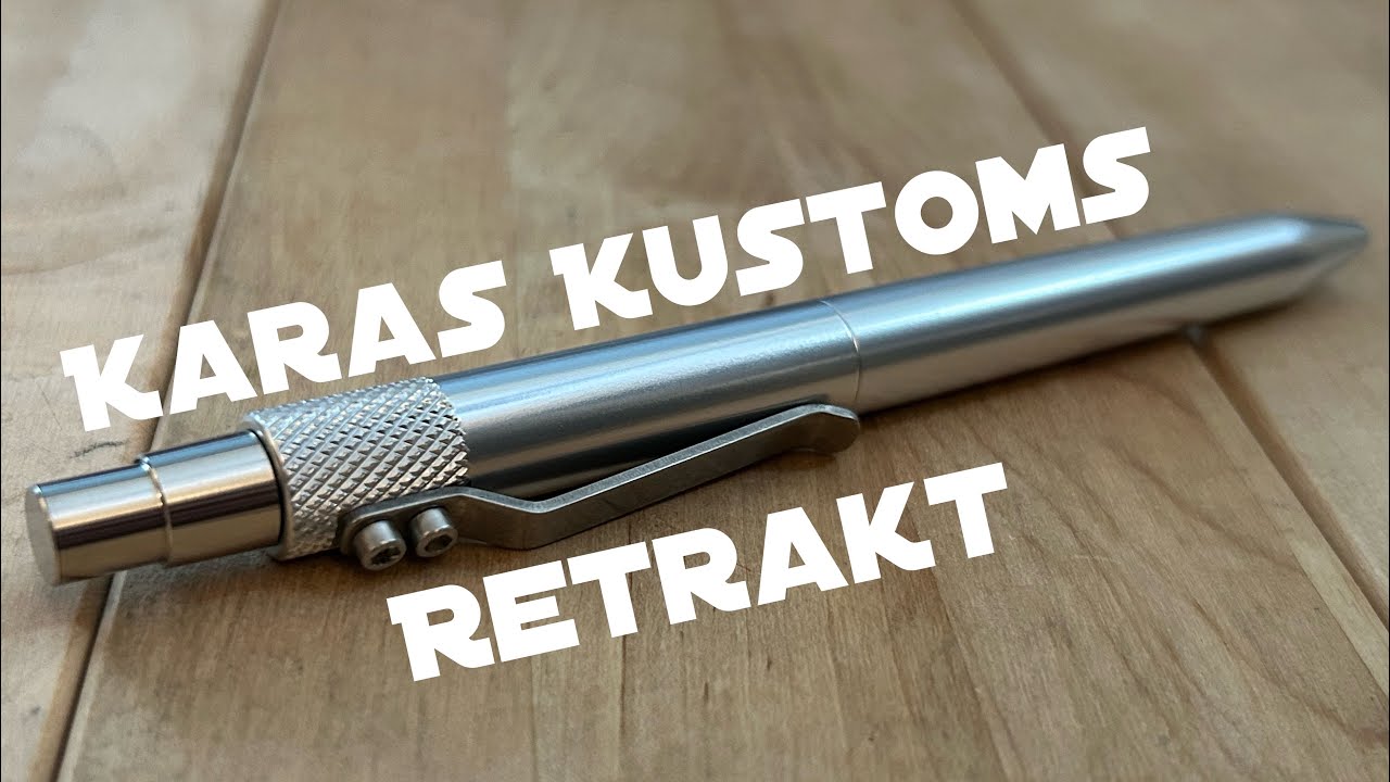 Распаковка - Karas Kustoms Retrakt Click Pen