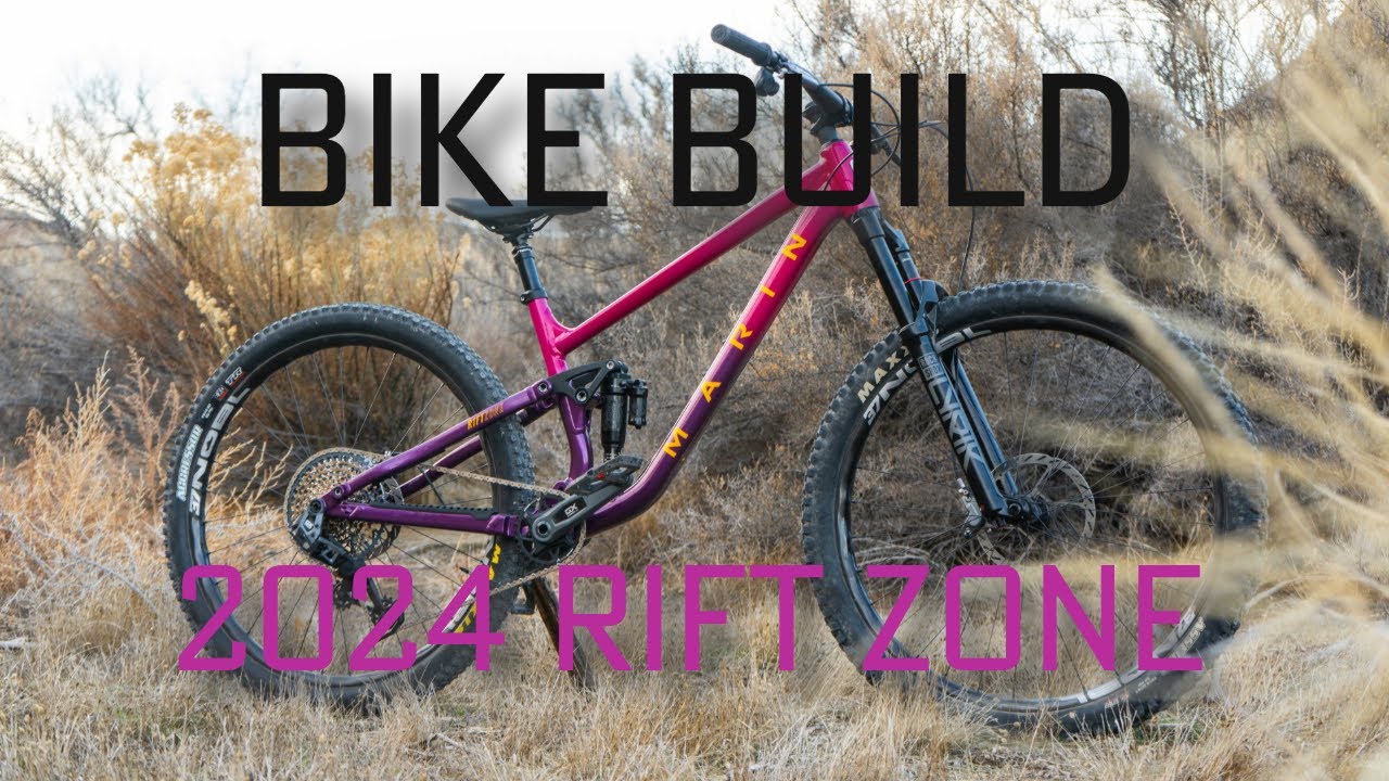 Building my 2024 Marin Bikes Rift Zone XR AXS