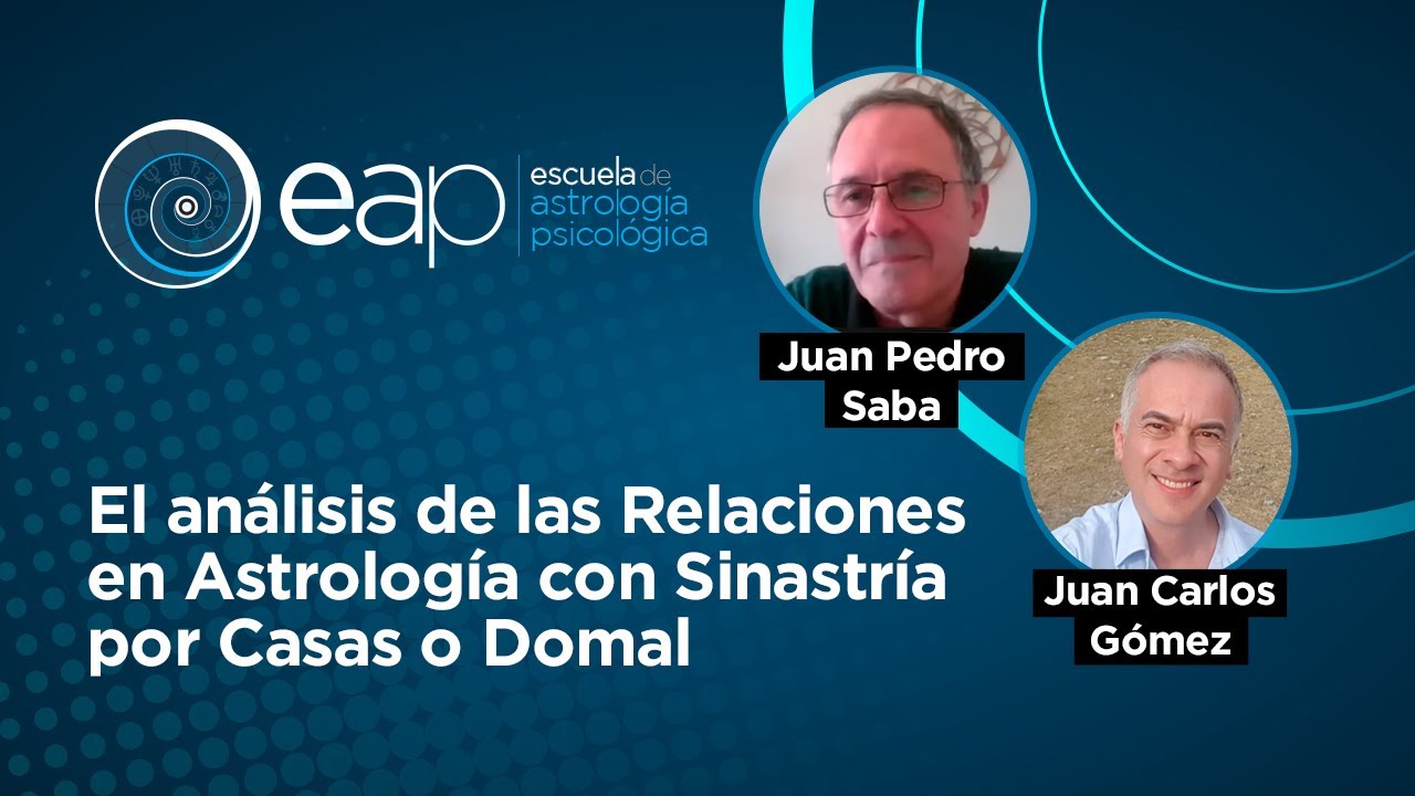 El an&aacute;lisis de las Relaciones en Astrolog&iacute;a con Sinastr&iacute;a por Casas o Domal con Juan Pedro Saba
