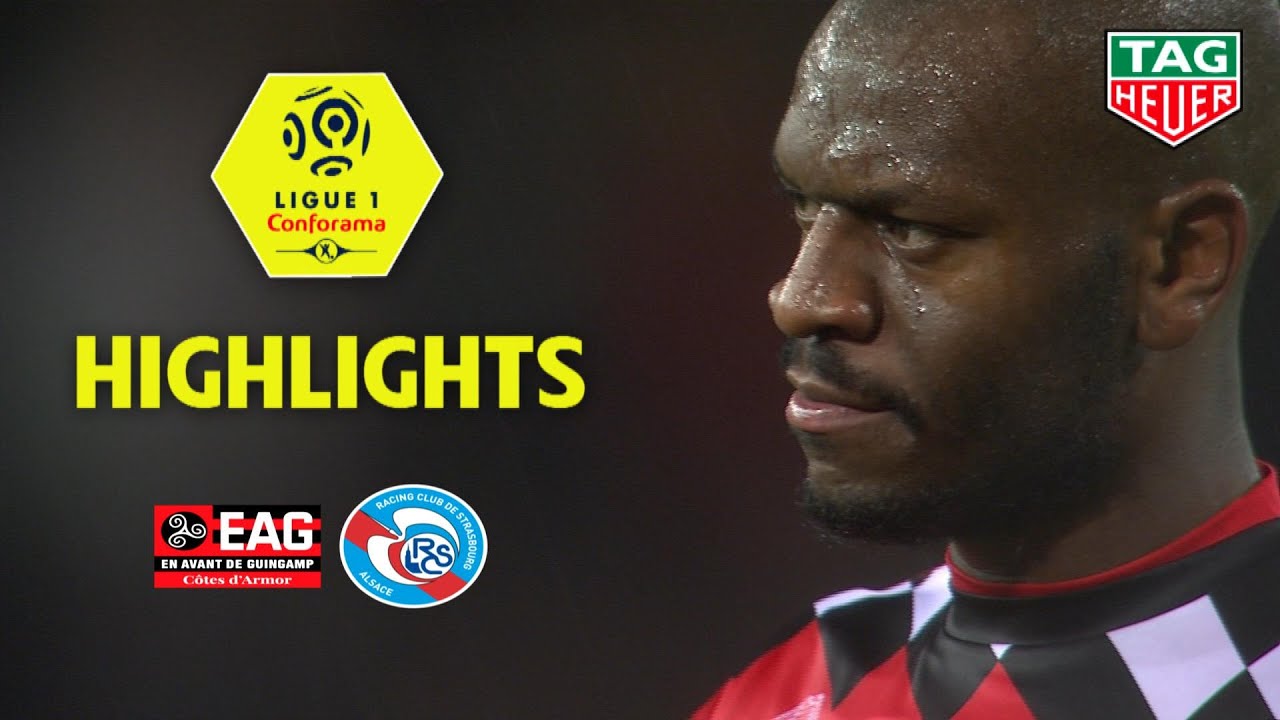 EA Guingamp - RC Strasbourg Alsace ( 1-1 ) - Highlights - (EAG - RCSA) / 2018-19