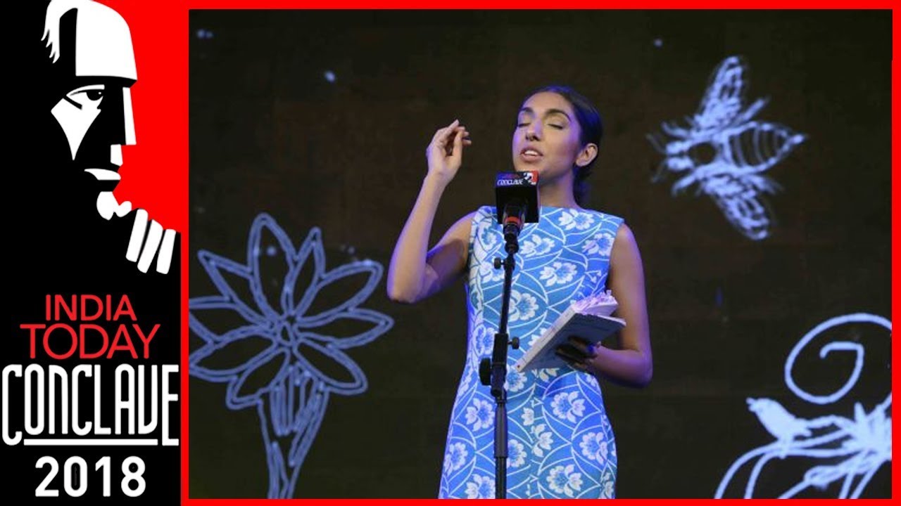 Rupi Kaur Spoken Word Poetry At India Today Conclave 2018