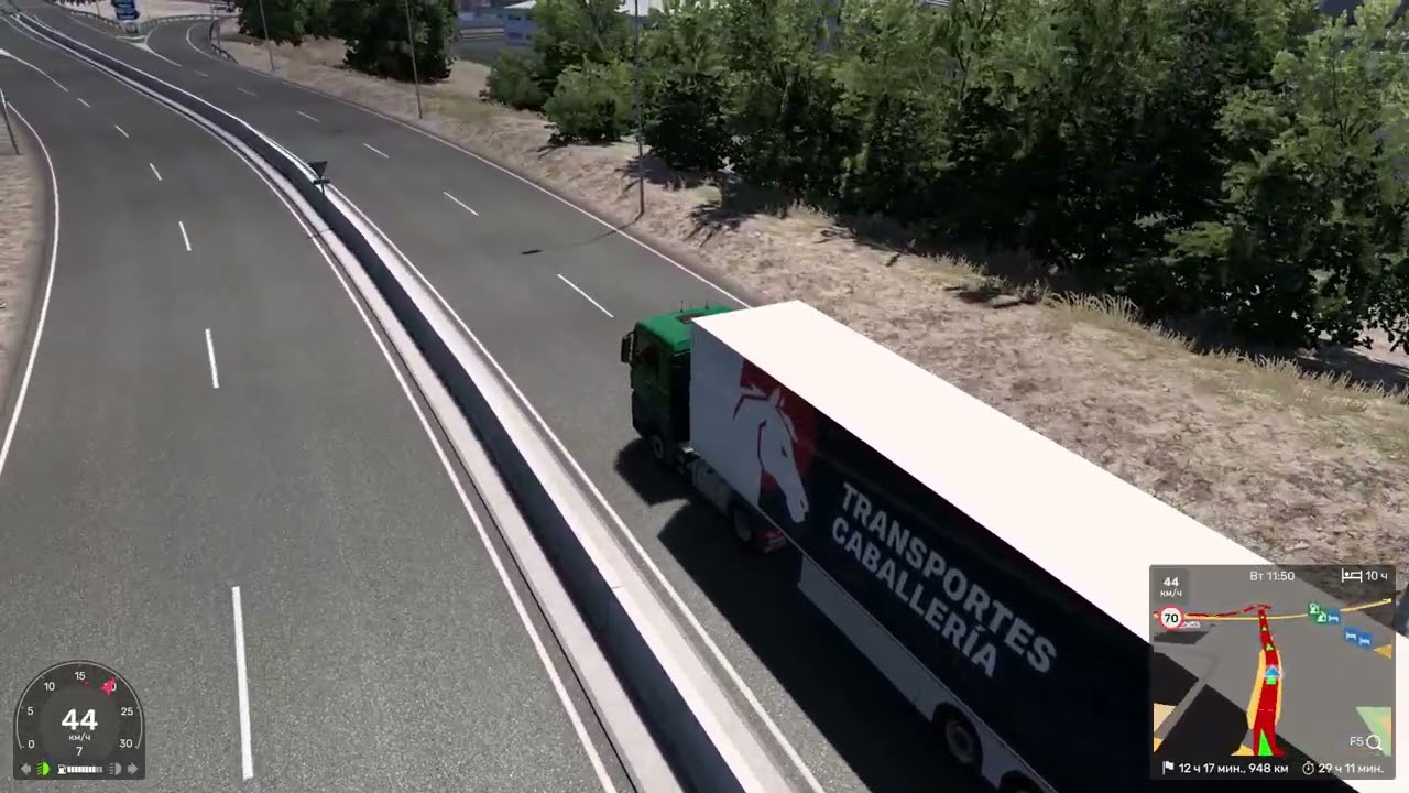 Madrid, Spain to Limoges, France, own truck, Euro Truck Simulator 2, 1.58 update