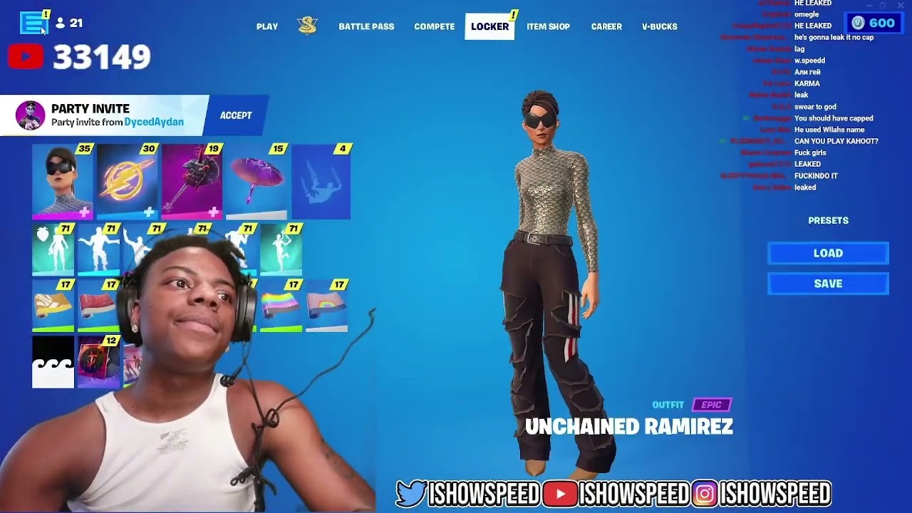 Ishowspeed leaked his phone number again