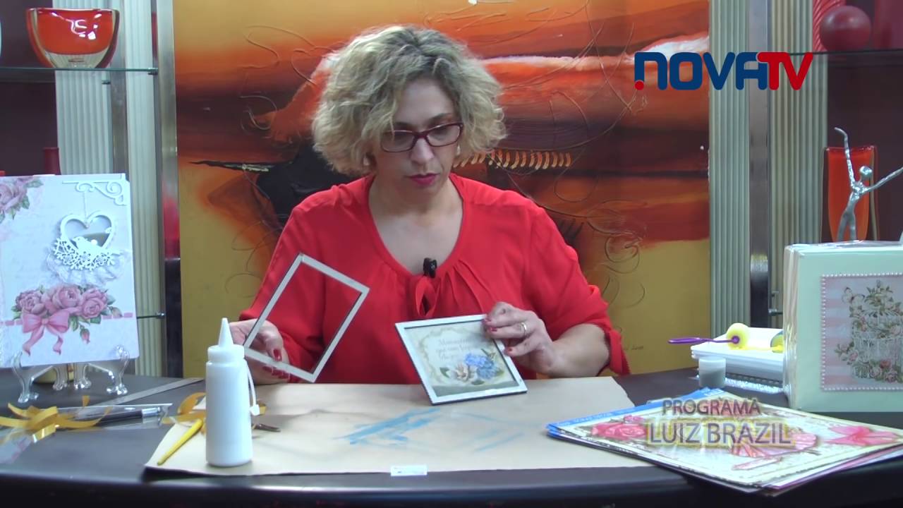 Dona Arteira com Você - 03 - Caderno em ScrapDecor com ShakerBox