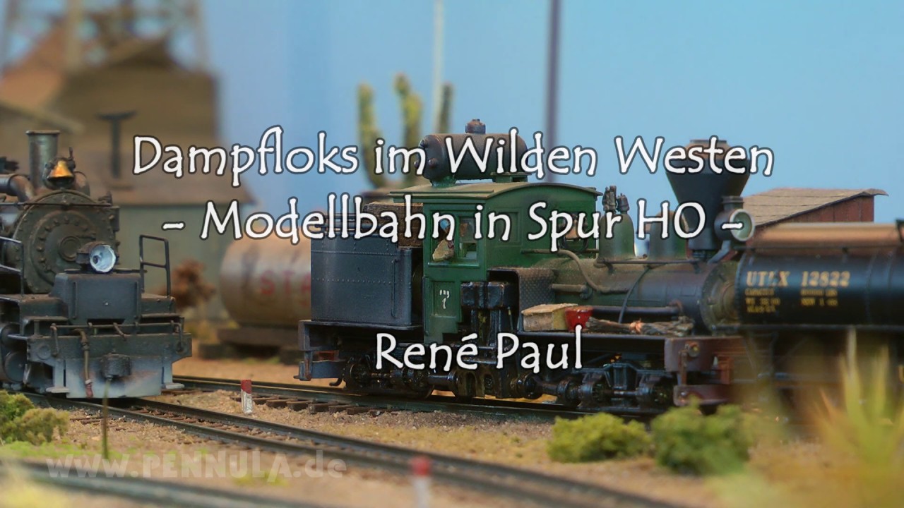 Dampfloks im Wilden Westen: Eine Schmalspur Spur H0 Anlage nach US-amerikanischem Vorbild
