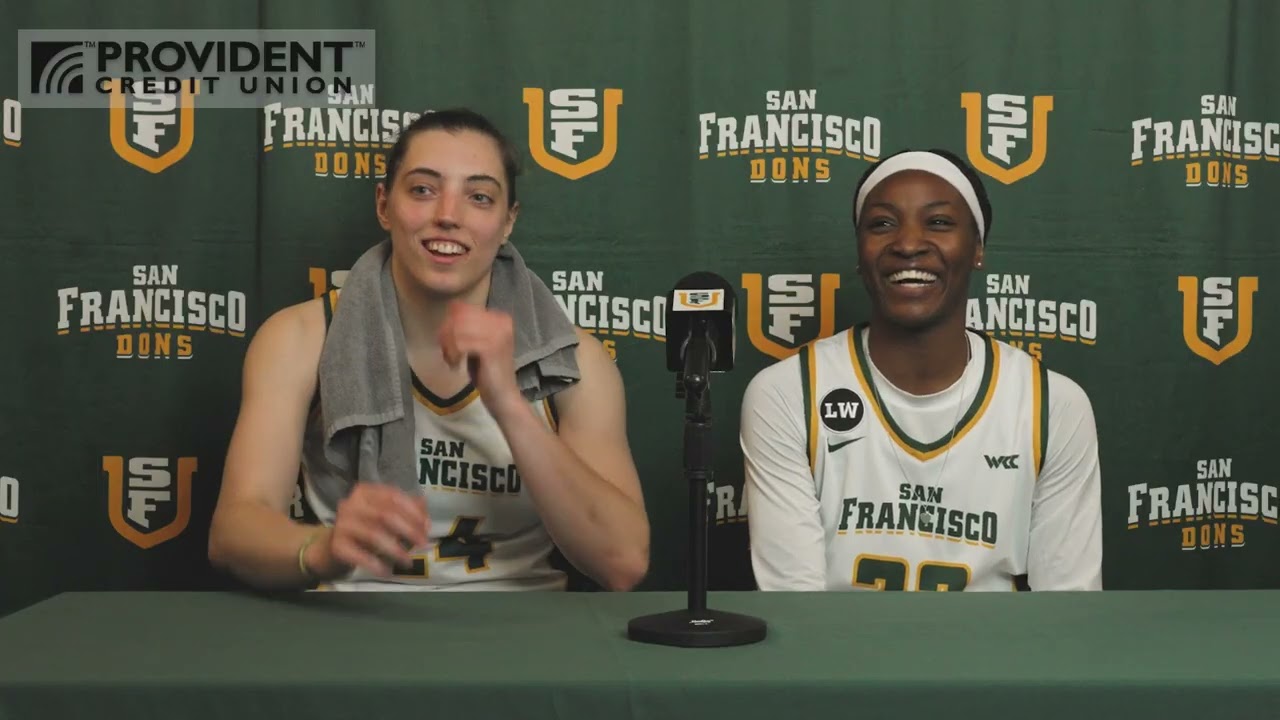 WBB | USF vs. Pepperdine U Postgame w/ Candy Edokpaigbe and Sol Castro