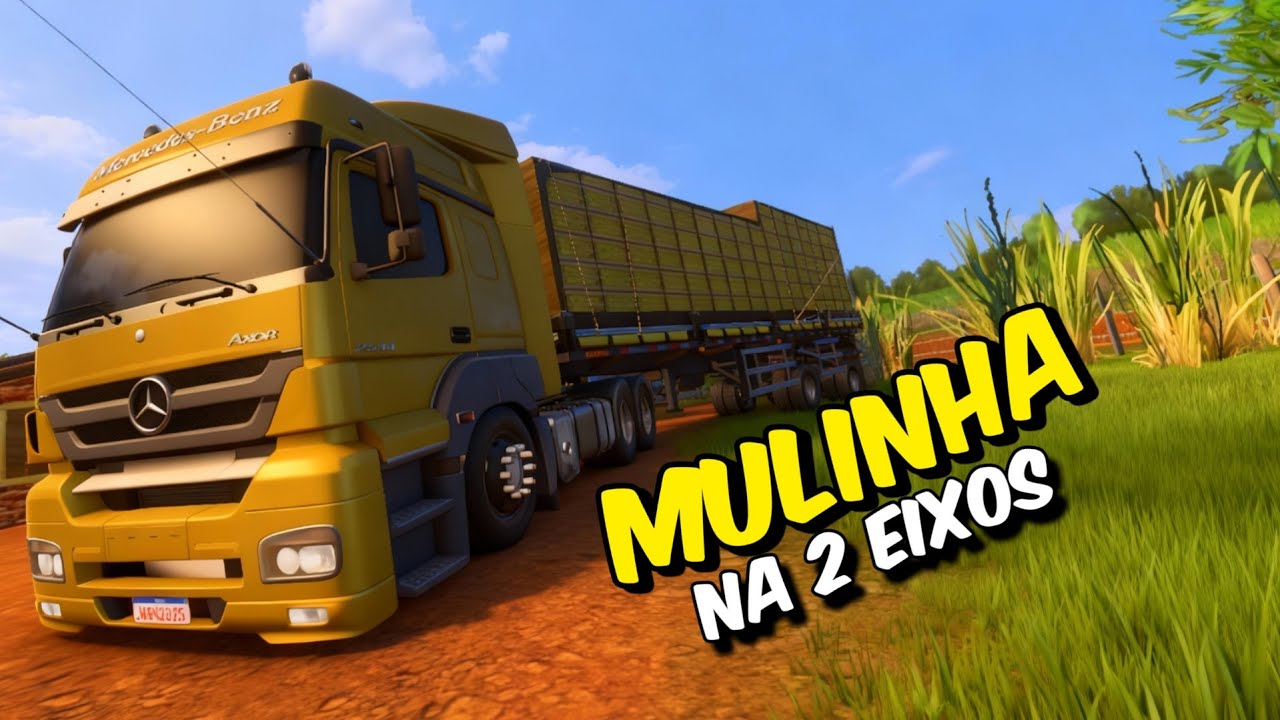 MULINHA NA 2 EIXOS ETS2 MOD BR 1.57 #modfree #eurotrucksimulator2 #ets2 #ets2mod #viral