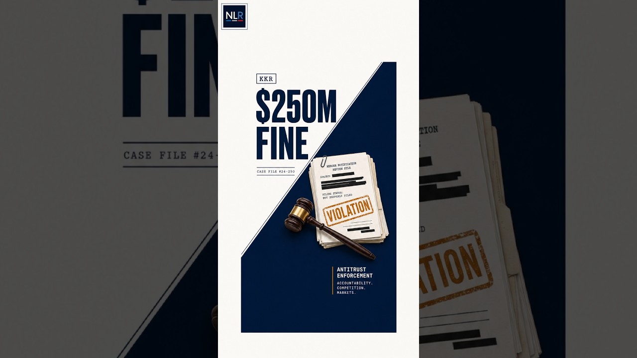 KKR Pays a Record $250 Million Fine &mdash; But Not With Its Own Money