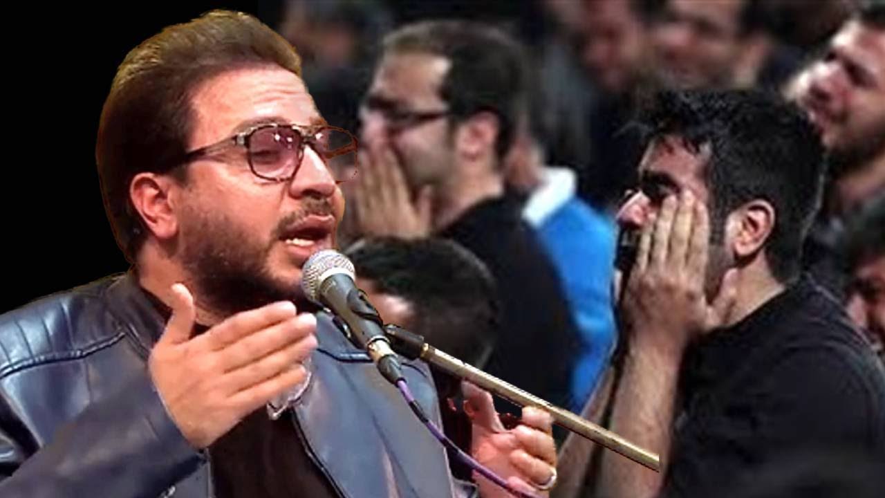 بکاء القارئ حامد شاکرنجاد و المستمعين من بدأ التلاوة سورة الفجر والانسان والفاتحة