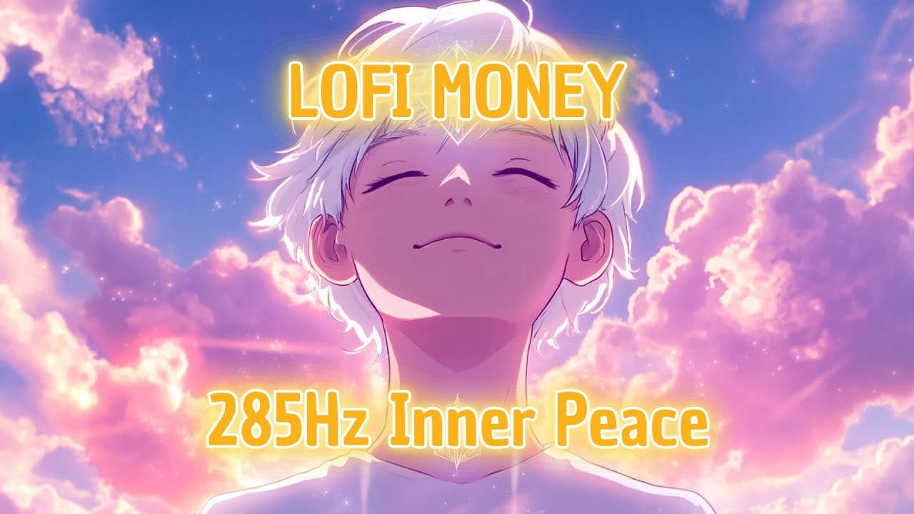 🕊️ 285Hz Inner Peace & Harmony | 3H Anime Lofi for Deep Relaxation & Stress Reduction
