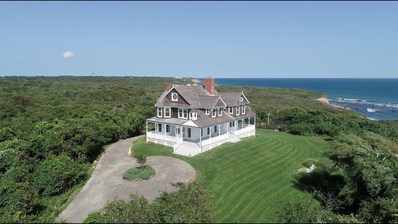 Secluded Oceanfront Estate - Montauk Point - DroneHub